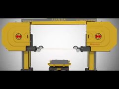 Découverte 5 axes CNC machine à scie à fil de pierre diamant