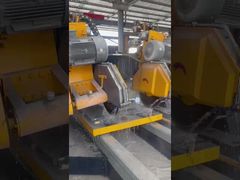 Un examen plus approfondi : Machine automatique de coupe des bords Arc-Slab à double lame