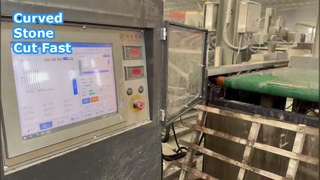 Coupez la pierre incurvée plus rapidement scie à fil CNC