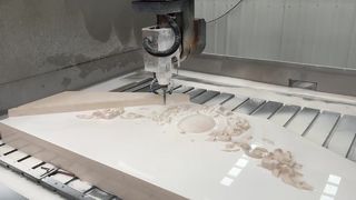 Routeur de sculpture sur pierre 3D CNC à 5 axes