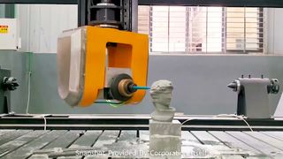 Leader 1500, scie à pont CNC 6 axes