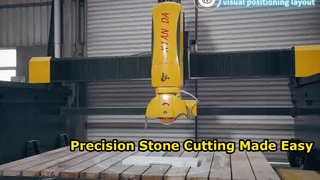 Xianda Trend 600 & Promote 600 Scie à pont CNC 5 axes | Moule en pierre artificielle et comptoir en quartz Pro