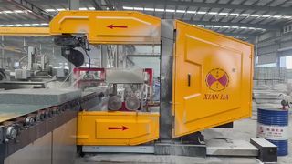 Machine de scie à fil diamanté CNC pour pierre de bordure