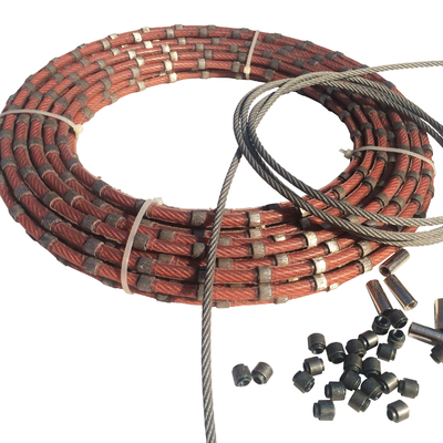 8.8mm Diamond Wire Saw For Marble profilant des outils coupant la pierre dure de roche de pierre
