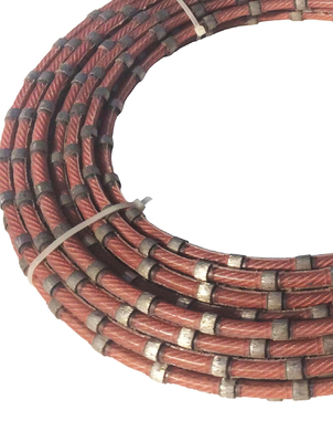 8.8mm Diamond Wire Saw For Marble profilant des outils coupant la pierre dure de roche de pierre