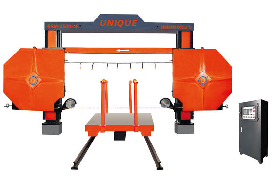 Pierre dure de coupe de roche de la machine Rsm-3500-18/21 de Diamond Wire Saw Block Dividing