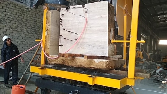 15T commande numérique par ordinateur Diamond Wire Saw Machine pour la coupe rapide