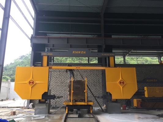 Machine de habillage de bloc de commande numérique par ordinateur Diamond Wire Saw Machine Stone