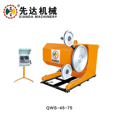 Coupage par blocs de quartz de granit de marbre de Diamond Wire Saw Machine For de carrière