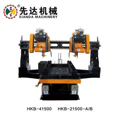 Découpeuse automatique de pierre de bord de quatre tranches pour la dalle HKB-41500 de colonne