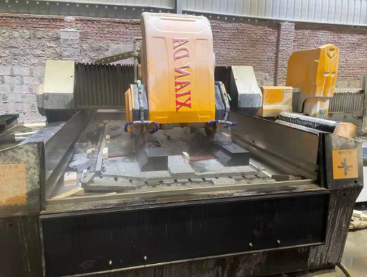 Découpeuse en pierre linéaire 15kw de profil de 3 axes