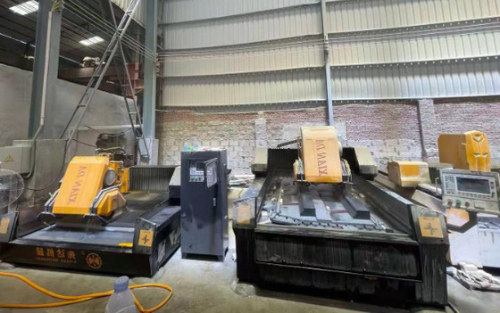 Découpeuse en pierre linéaire 15kw de profil de 3 axes