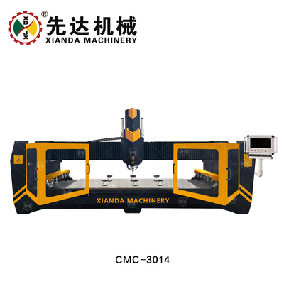 Machine de usinage de commande numérique par ordinateur de 3 axes pour 2D 3D Art Shapes Stone