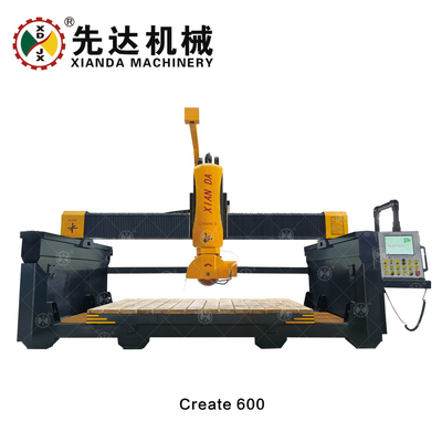 Machine automatique de coupe de ponts à 5 axes Créer 600