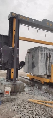 Machine de séparation de blocs PLC pour le traitement du marbre et du granit