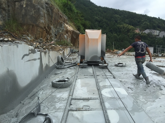 Coupage par blocs de quartz de granit de marbre de Diamond Wire Saw Machine For de carrière
