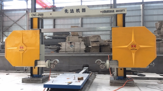 Machine de découpe CNC de scies à fil de diamant pour le granit de marbre
