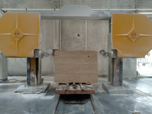 Découverte 4 CNC machine à cisailler à fil de diamant pour le granit de marbre