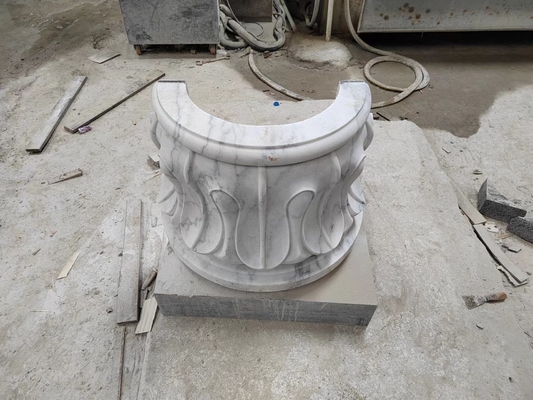 Machine de sculpture de colonne de dalle à arc à 4 axes pour la granite de marbre, l'agate de jade et le bulestone