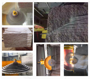 Machine de coupe de blocs à courant alternatif pour couper le granit et le marbre