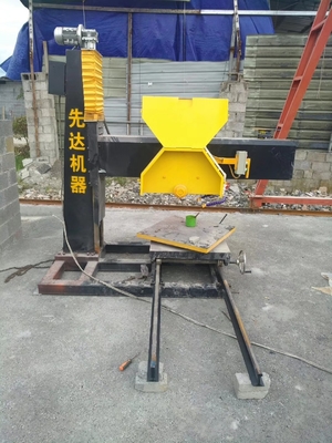 Machine à couper la pierre à la main en métal 1200x3500mm Taille de la table de travail