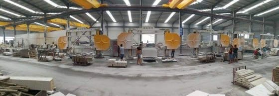 Machine à scie à fil diamanté CNC à quatre broches