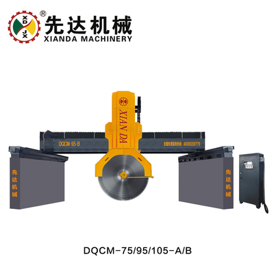 Machine à découper des blocs à double entraînement à haute vitesse de coupe pour la coupe de pierre