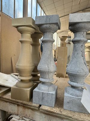 Deux pièces de machine de coupe de colonne de baluster