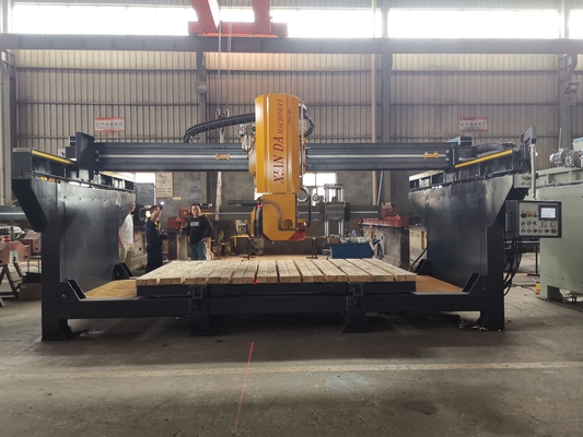 Machine de découpe de ponts intégrés de haute précision pour le granit et le marbre