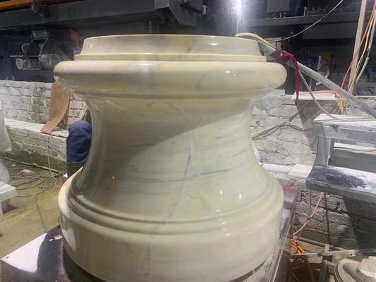 Machines à profiler les chapeaux et les bases de colonnes CNC à haute vitesse de coupe pour la coupe