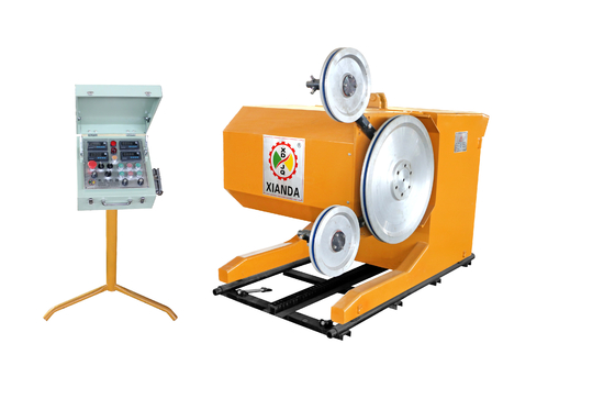 Machine de scie à fil de carrière pour couper des blocs de marbre, de granit et de quartz