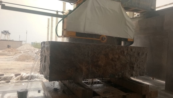 Machine à couper des blocs de granit / marbre à lames multiples
