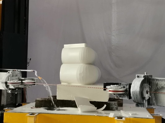 Sauteuse à fil de diamant CNC à 5 axes pour les formes 3D