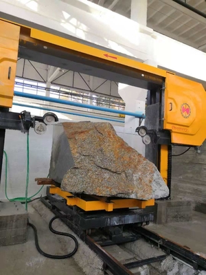 5 axes CNC machine à coudre en fil diamanté pour différentes formes de marbre ou de granit et de formes 3D