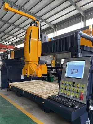 Machine de découpe de ponts de précision 5 axes pour comptoir et formes spéciales