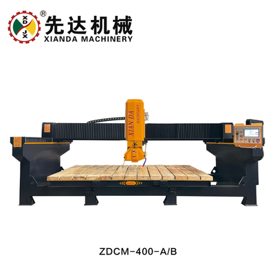 Machine de découpe de ponts monobloc de diamètre de lame de 300 à 400 mm avec angle d'inclinaison de 0 à 85° de la table de travail