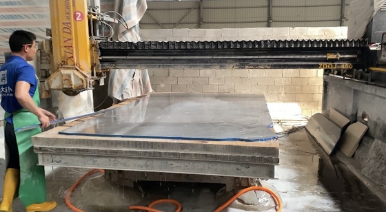Machine automatique de coupe de pont avec système de sécurité alimentation en courant alternatif et diamètre de lame 2200-2800 mm