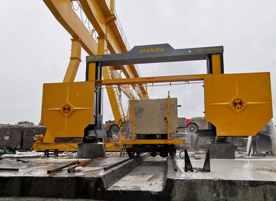 Machine à scie à fil de diamant pour le revêtement en blocs par PLC