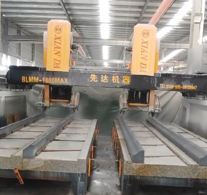 Machines à couper et à fraisage à lame de type quatre pour le traitement de la pierre à grande échelle en forme spéciale