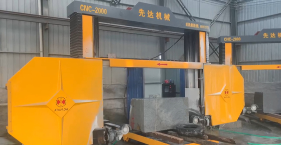 4 axes Cnc machine à scie à fil de diamant avec coupe à haut rendement
