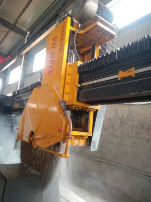 Machine de découpe de scies à haute efficacité de pierre à bloc moyen