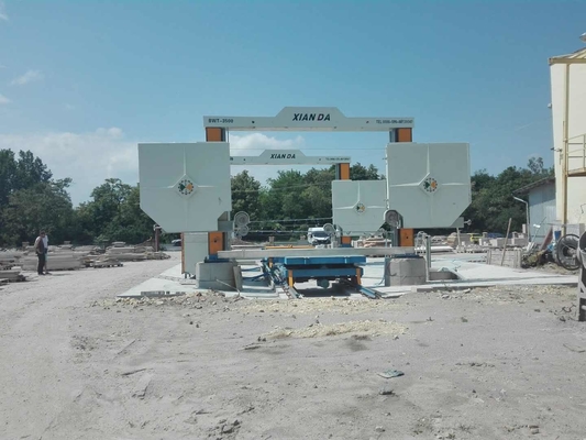 Machines à coudre à base de fil de diamant CNC pour le profilage et le pansement de blocs