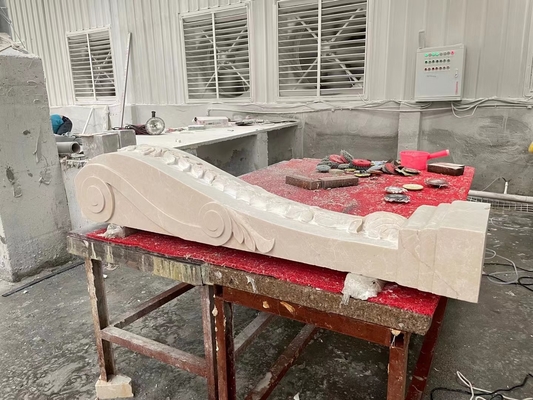 Système de commande CNC à quatre broches de liaison de granit de marbre de dalles de diamant