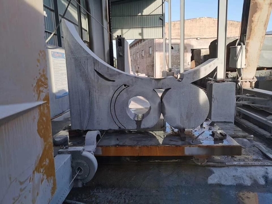 Système de commande CNC à quatre broches de liaison de granit de marbre de dalles de diamant