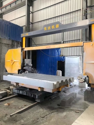 Machine à cisailler automatique à fil de diamant CNC pour le profilage