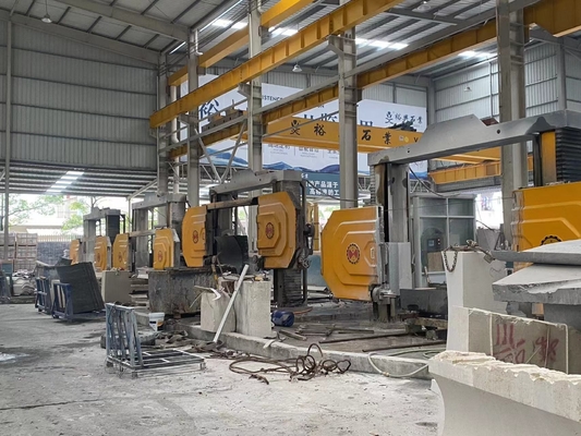 Machine automatique de découpe de scies à fil CNC pour le marbre et le granit