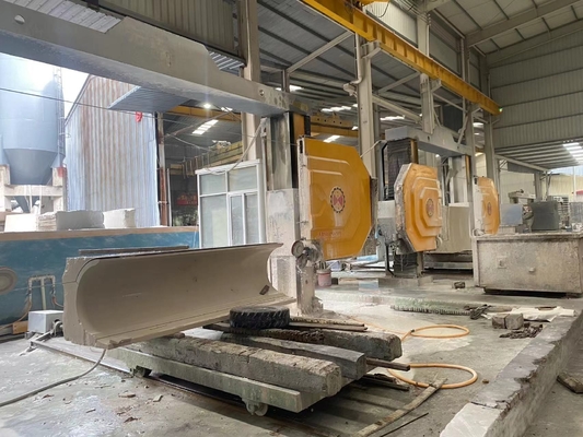 Machine automatique de découpe de scies à fil CNC pour le marbre et le granit