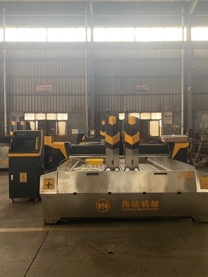 Précision 3 axes 15m/min Vitesse de l'air Machine de sculpture CNC en pierre