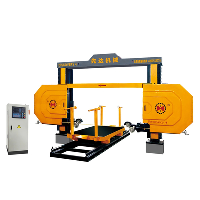 4 axes CNC machine à scie à fil diamanté avec une longueur de fil de 16,7 m
