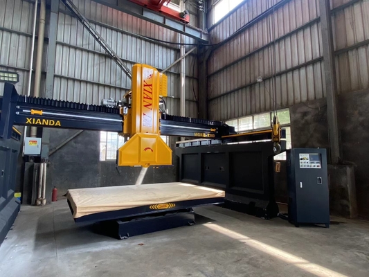 La machine à découper les blocs de quatre colonnes pour les pierres de taille